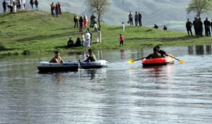 استقبال گردشگران از دریاچه فیلاو در اربیل